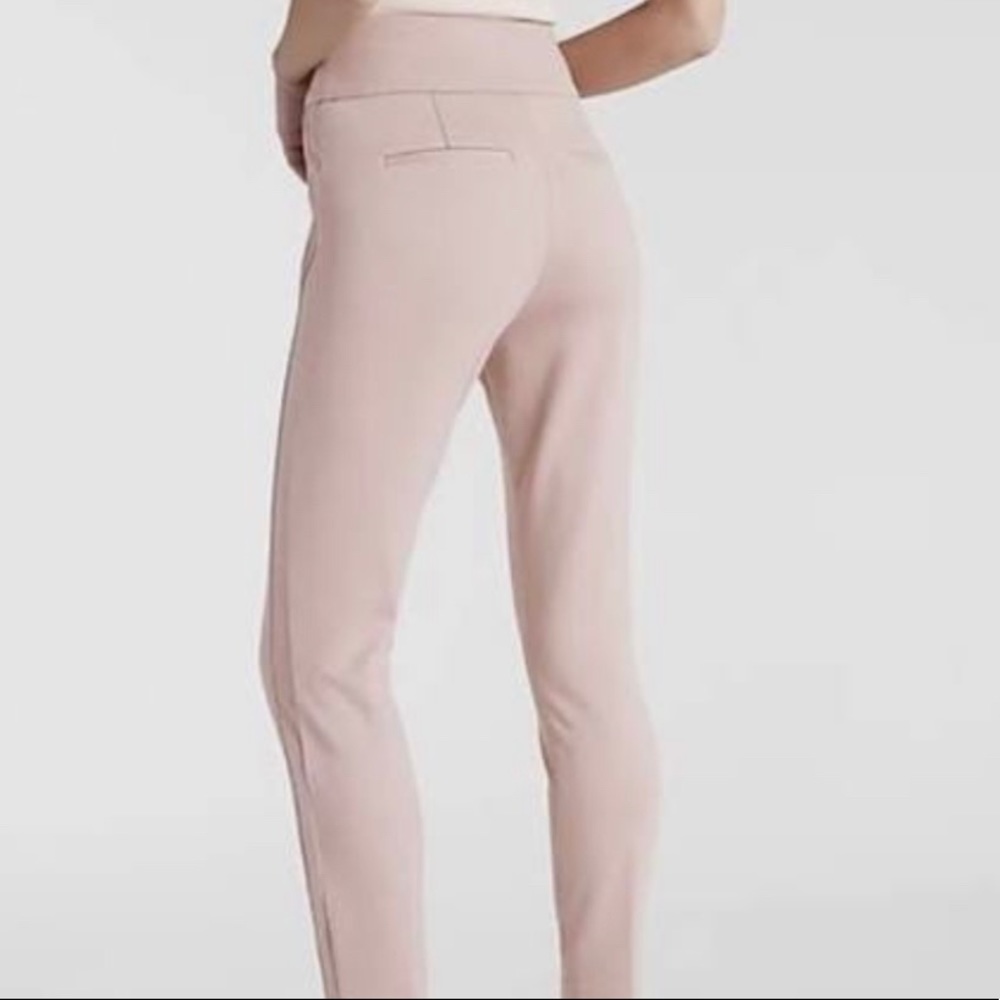 Express columnist high rise pink pants